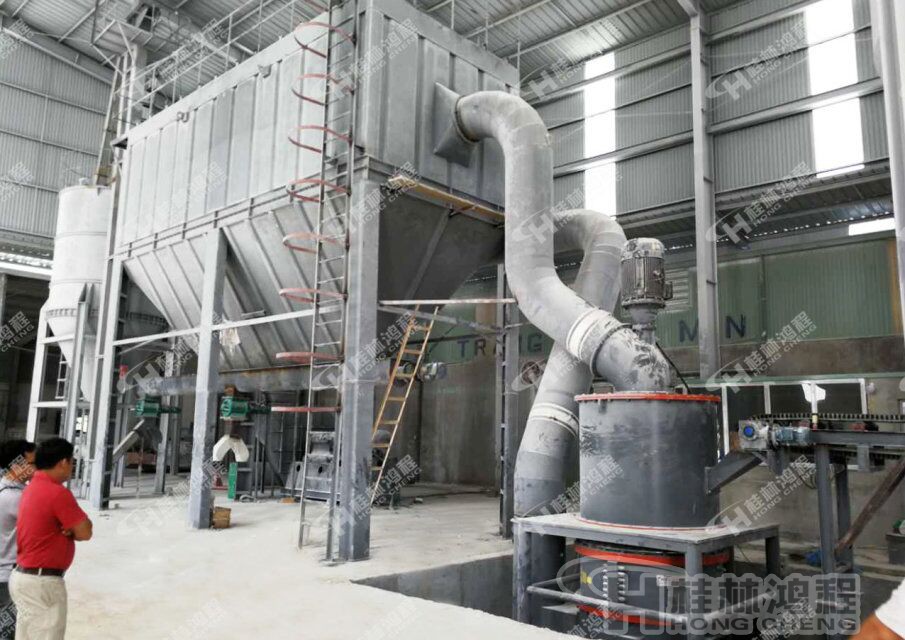 桂林鴻程白云石磨粉機(jī)，環(huán)保磨粉機(jī)-HCH超細(xì)環(huán)輥磨粉機(jī)環(huán)保設(shè)備