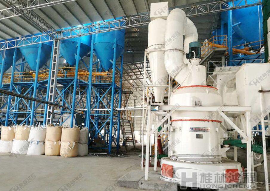 4R3216雷蒙機(jī)80-100目重晶石磨粉設(shè)備，重晶石雷蒙磨粉機(jī)