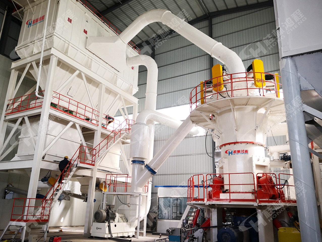 石英石立式磨粉機HLMX超細(xì)立磨